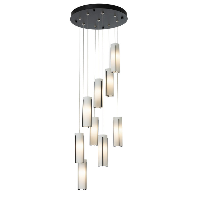 Hubbardton Forge - 131104-SKT-STND-10-GG0065 - LED Pendant - Exos Glass - Black