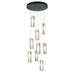 Hubbardton Forge - 131104-SKT-STND-10-GG0065 - LED Pendant - Exos Glass - Black
