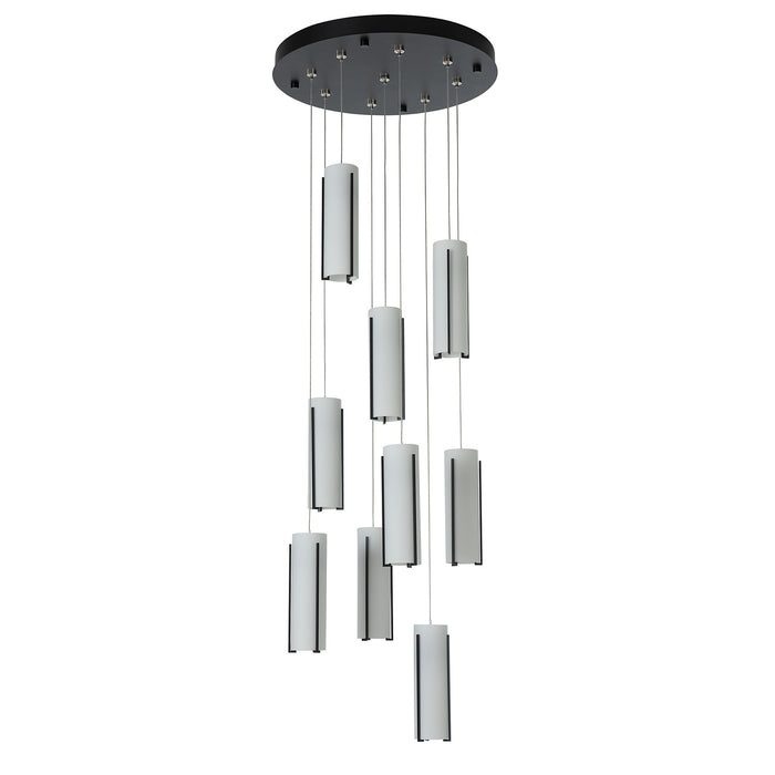 Hubbardton Forge - 131104-SKT-STND-10-GG0065 - LED Pendant - Exos Glass - Black