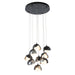 Hubbardton Forge - 131105-SKT-STND-10-85-GG0711 - LED Pendant - Brooklyn - Black