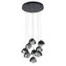 Hubbardton Forge - 131105-SKT-STND-10-85-GG0711 - LED Pendant - Brooklyn - Black