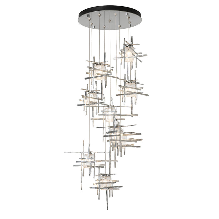 Hubbardton Forge - 131107-SKT-STND-85-II0728 - LED Pendant - Tura - Sterling