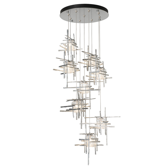 Hubbardton Forge - 131107-SKT-STND-85-II0728 - LED Pendant - Tura - Sterling
