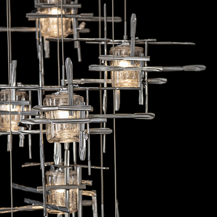 Hubbardton Forge - 131107-SKT-STND-85-II0728 - LED Pendant - Tura - Sterling