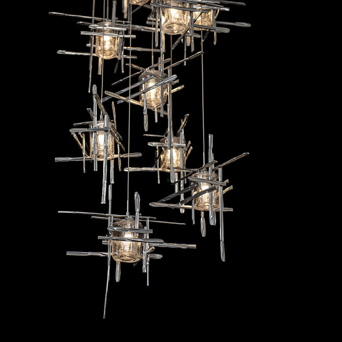 Hubbardton Forge - 131107-SKT-STND-85-II0728 - LED Pendant - Tura - Sterling