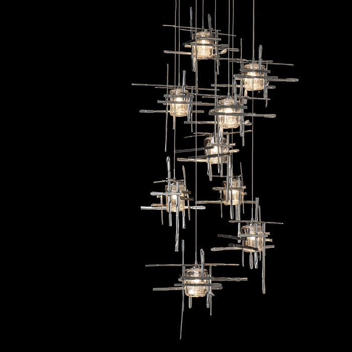 Hubbardton Forge - 131107-SKT-STND-85-II0728 - LED Pendant - Tura - Sterling