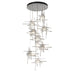 Hubbardton Forge - 131109-SKT-STND-85-YC0305 - LED Pendant - Tura - Sterling