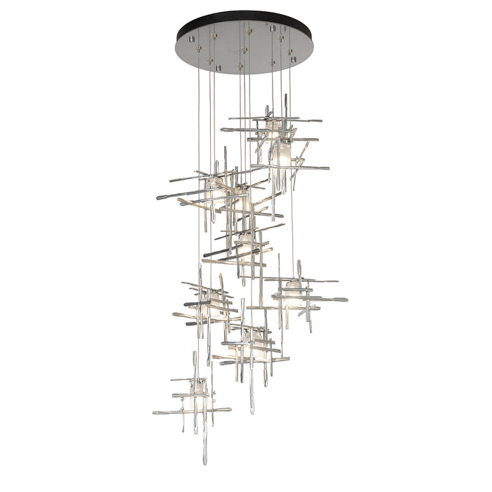 Hubbardton Forge - 131109-SKT-STND-85-YC0305 - LED Pendant - Tura - Sterling