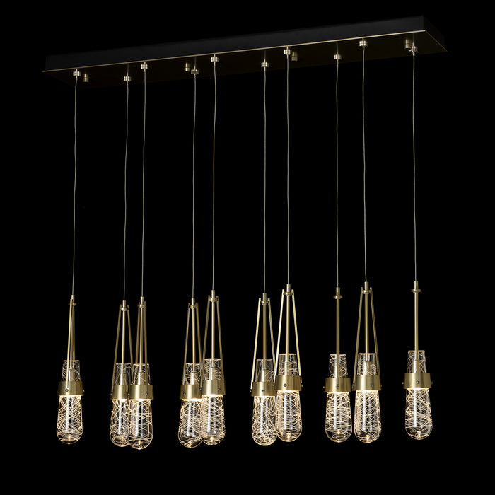 Hubbardton Forge - 131200-SKT-STND-86-YJ0434 - LED Pendant - Link - Modern Brass