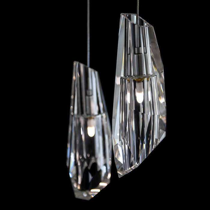 Hubbardton Forge - 131201-SKT-STND-85-CR - LED Pendant - Luma - Sterling