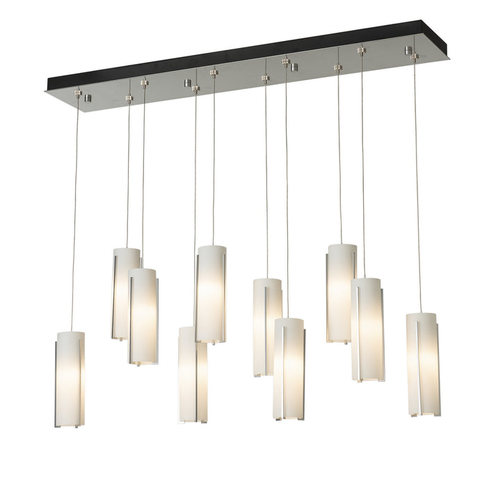Hubbardton Forge - 131204-SKT-STND-85-GG0065 - LED Pendant - Exos Glass - Sterling