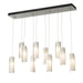 Hubbardton Forge - 131204-SKT-STND-85-GG0065 - LED Pendant - Exos Glass - Sterling