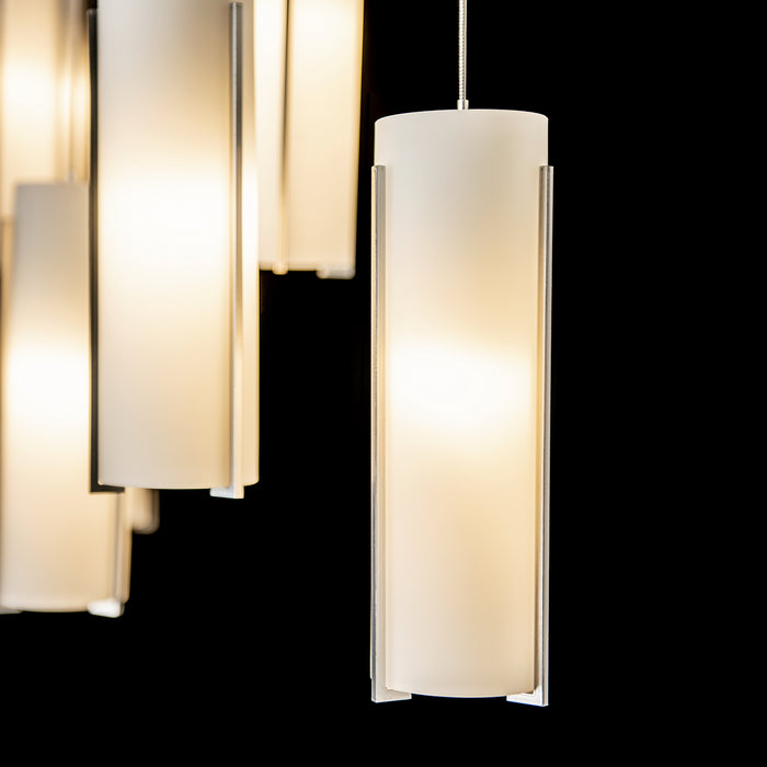 Hubbardton Forge - 131204-SKT-STND-85-GG0065 - LED Pendant - Exos Glass - Sterling