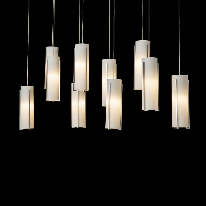 Hubbardton Forge - 131204-SKT-STND-85-GG0065 - LED Pendant - Exos Glass - Sterling