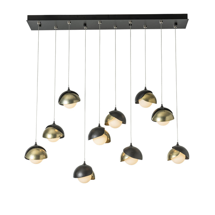 Hubbardton Forge - 131205-SKT-STND-10-86-GG0711 - LED Pendant - Brooklyn - Black