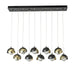 Hubbardton Forge - 131205-SKT-STND-10-86-GG0711 - LED Pendant - Brooklyn - Black