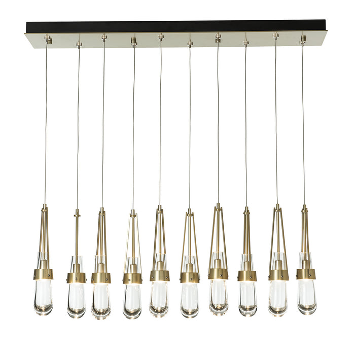 Hubbardton Forge - 131207-SKT-STND-86-ZM0434 - LED Pendant - Link - Modern Brass