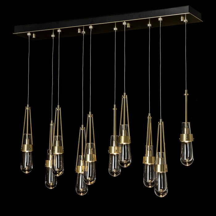 Hubbardton Forge - 131207-SKT-STND-86-ZM0434 - LED Pendant - Link - Modern Brass