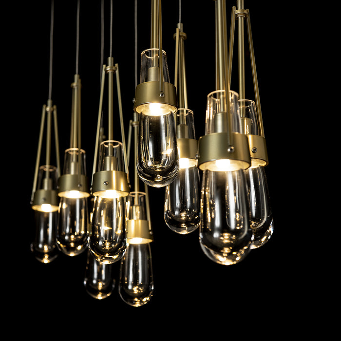 Hubbardton Forge - 131207-SKT-STND-86-ZM0434 - LED Pendant - Link - Modern Brass