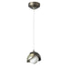 Hubbardton Forge - 161183-SKT-STND-07-86-GG0711 - One Light Mini Pendant - Brooklyn - Dark Smoke