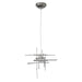 Hubbardton Forge - 161185-SKT-STND-85-YC0305 - One Light Mini Pendant - Tura - Sterling