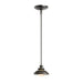 Hubbardton Forge - 184930-SKT-MULT-07 - One Light Mini Pendant - Staccato - Dark Smoke