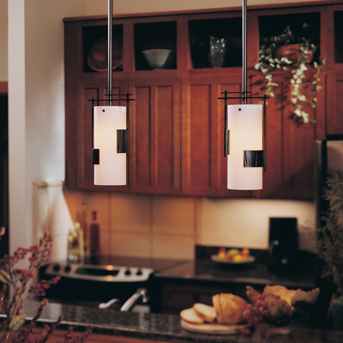 Hubbardton Forge - 185400-SKT-MULT-05-GG0075 - One Light Mini Pendant - Fullered Impressions - Bronze