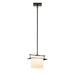 Hubbardton Forge - 188250-SKT-MULT-07-GG0194 - One Light Mini Pendant - Ellipse - Dark Smoke