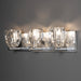 Hubbardton Forge - 201322-SKT-85-CR - Three Light Bath Sconce - Gatsby - Sterling
