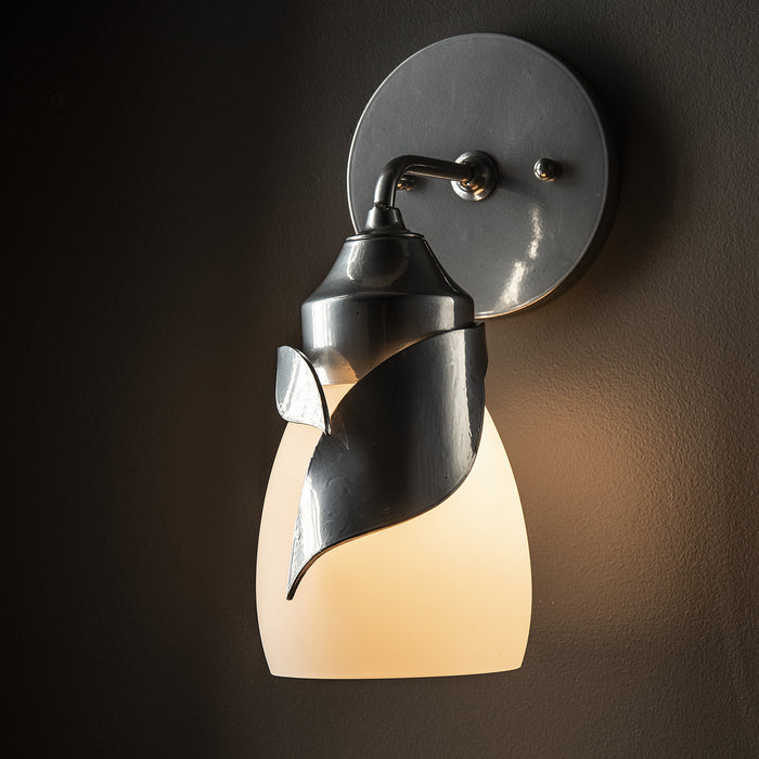 Hubbardton Forge - 201350-SKT-85-GG0330 - One Light Bath Sconce - Lapas - Sterling