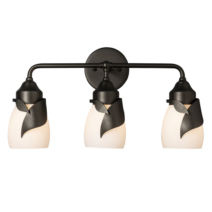 Hubbardton Forge - 201352-SKT-14-GG0330 - Three Light Bath Sconce - Lapas - Oil Rubbed Bronze
