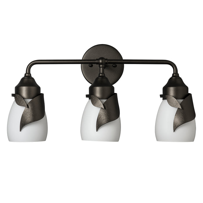 Hubbardton Forge - 201352-SKT-14-GG0330 - Three Light Bath Sconce - Lapas - Oil Rubbed Bronze