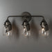 Hubbardton Forge - 201352-SKT-14-LL0330 - Three Light Bath Sconce - Lapas - Oil Rubbed Bronze