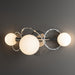 Hubbardton Forge - 201360-SKT-85-GG0712 - Three Light Bath Sconce - Olympus - Sterling
