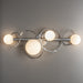 Hubbardton Forge - 201361-SKT-85-GG0712 - Four Light Bath Sconce - Olympus - Sterling