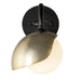 Hubbardton Forge - 201376-SKT-10-86-GG0711 - One Light Wall Sconce - Brooklyn - Black
