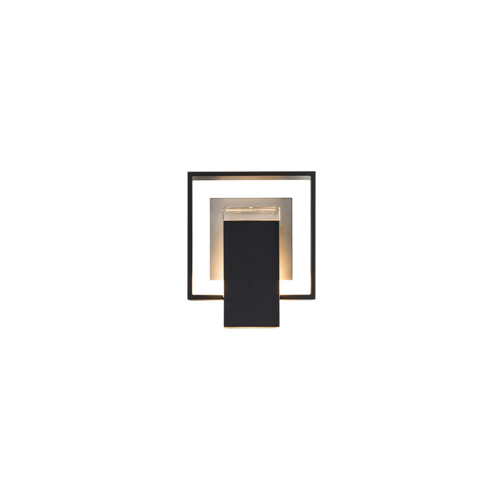 Hubbardton Forge - 302601-SKT-80-78-ZM0546 - One Light Outdoor Wall Sconce - Shadow Box - Coastal Black