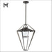 Hubbardton Forge - 362651-SKT-MULT-14-ZM0727 - One Light Outdoor Pendant/Semi-Flush - Stellar - Coastal Oil Rubbed Bronze