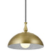 Kichler - 52477NBR - One Light Pendant - Fira - Natural Brass