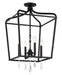 Minka-Lavery - 4448-66A - Four Light Foyer Pendant - Laurel Estate - Coal