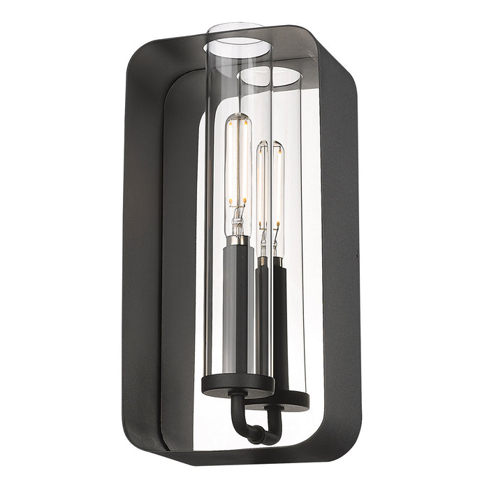 Golden - 2090-WSC NB - One Light Wall Sconce - Skye - Natural Black