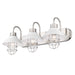Golden - 3320-BA3 PW-WHT - Three Light Bath Vanity - Lana - Pewter