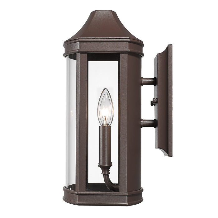 Golden - 4308-OWM TBZ - Two Light Outdoor Wall Sconce - Cohen - Textured Bronze