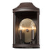 Golden - 4308-OWM TBZ-BCB - Two Light Outdoor Wall Sconce - Cohen - Textured Bronze