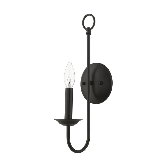 Livex Lighting - 42681-04 - One Light Wall Sconce - Estate - Black