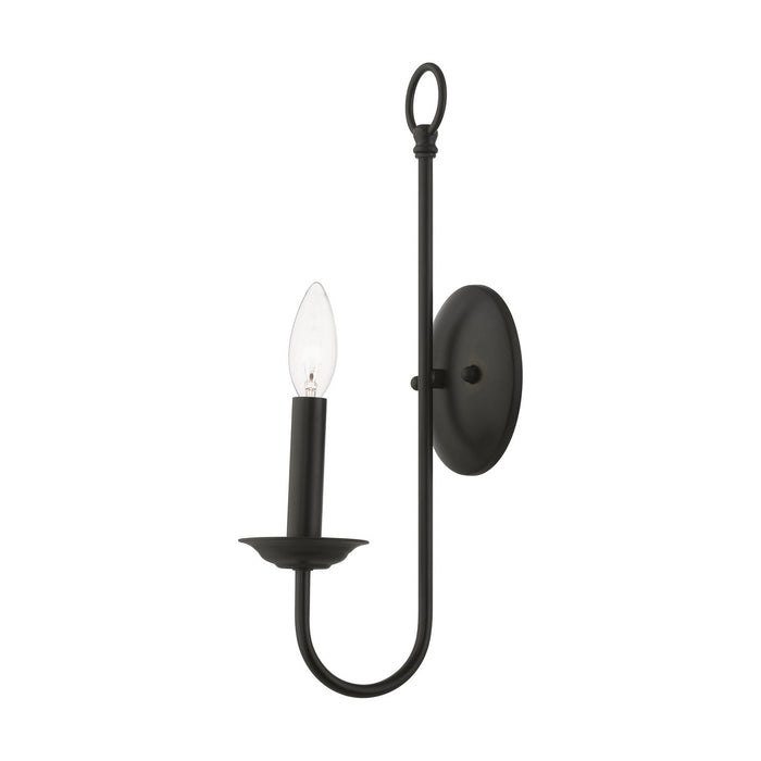 Livex Lighting - 42681-04 - One Light Wall Sconce - Estate - Black
