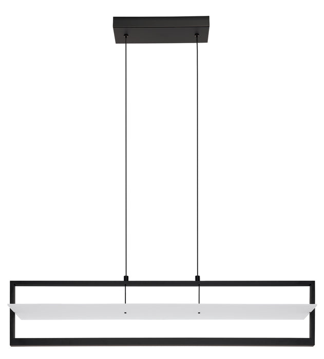 Eglo USA - 390024A - LED Linear Pendant - Farneta - Structured Black