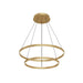 Kuzco Lighting - CH87832-BG - LED Chandelier - Cerchio - Brushed Gold