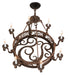 Meyda Tiffany - 174909 - Eight Light Chandelier - Delano - Custom