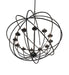 Meyda Tiffany - 247246 - 12 Light Chandelier - Atom Enerjisi - Solar Black